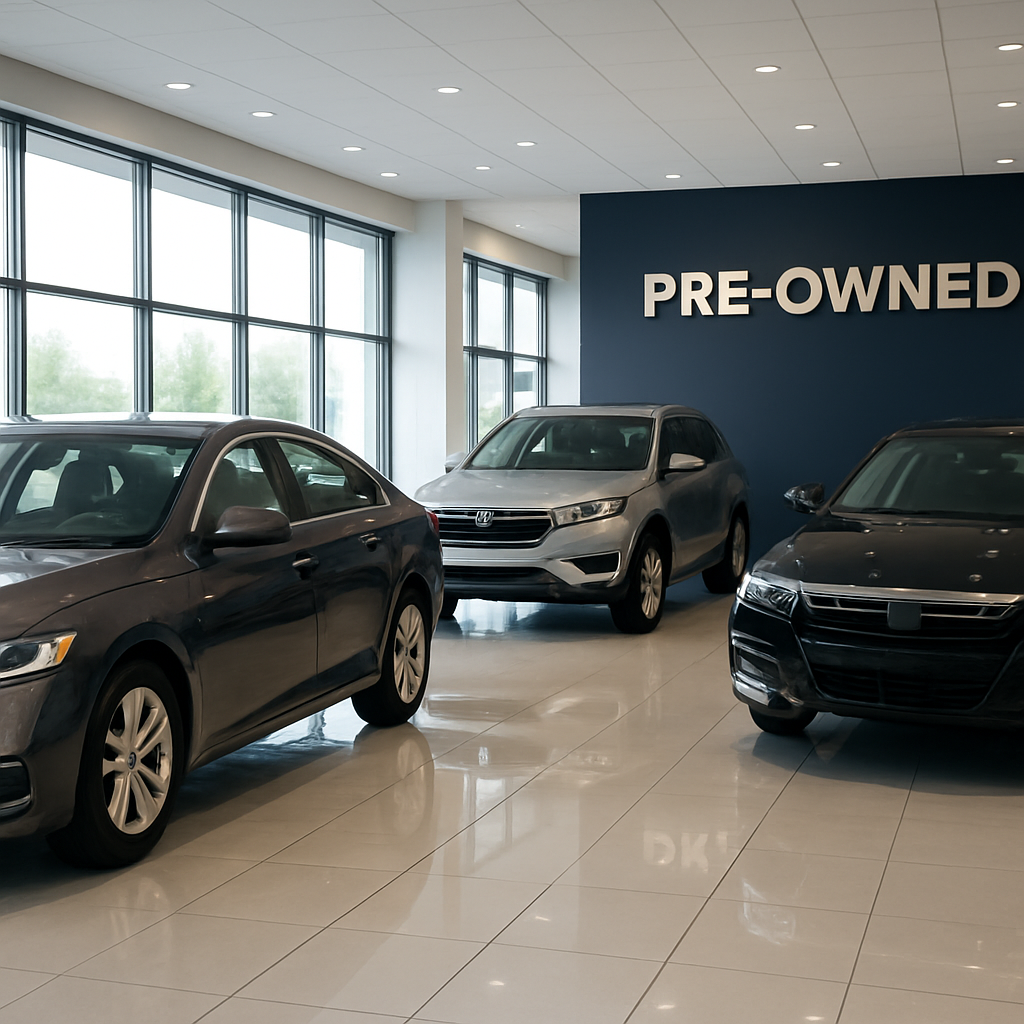 Sky Motors pre-owned car showroom in Mumbai